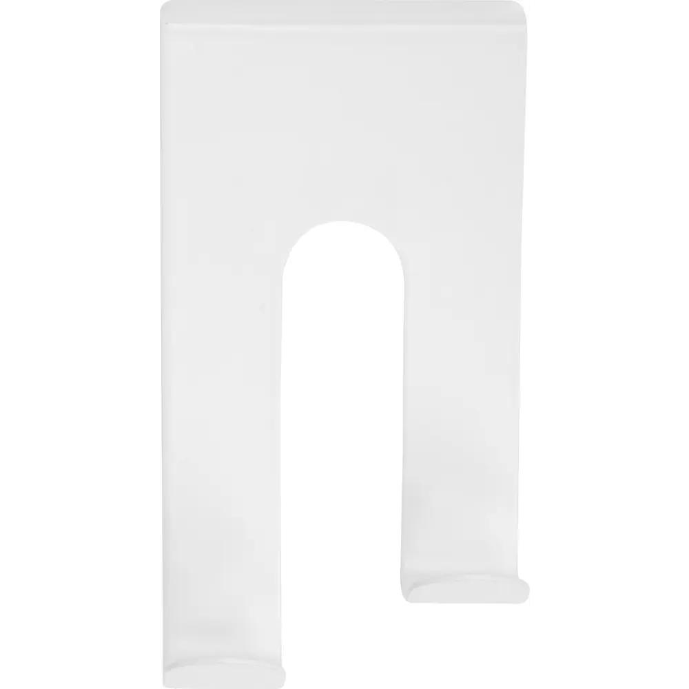 Крючок на дверь KONSENSA 6x11 см цвет белый STLM-2152166 - Вид №2