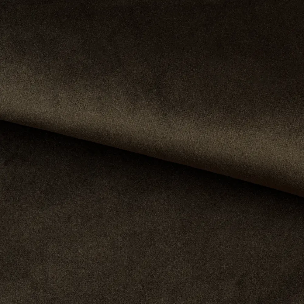 Ткань 1 м/п бархат 300 см цвет коричнево-серый GARDEN STLM-2178915 - Вид №2