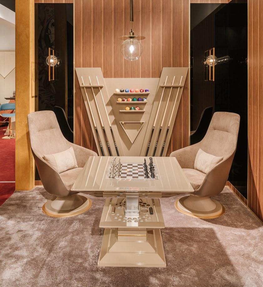 Vismara Design Поворотное кожаное кресло Luxury entertainment sun-id-1381853 - Вид №1