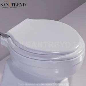 LO002D01BIANCOCR Крышка сиденье для унитаза Simas Londra