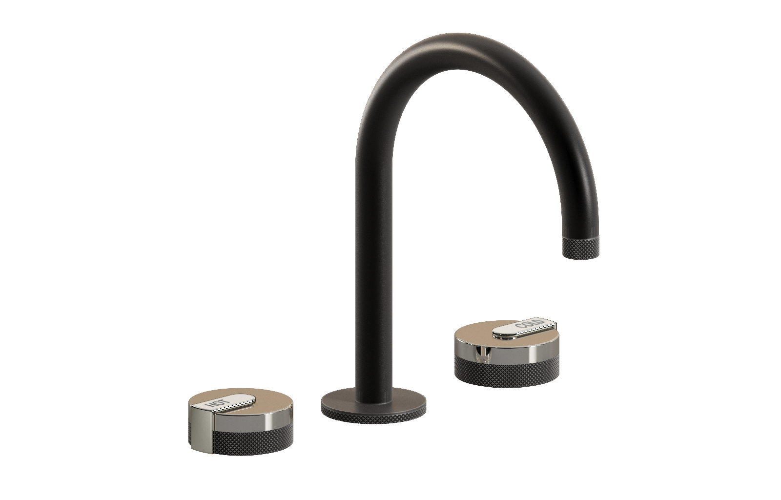 E-11512-R1PN-L1PC-GM Смеситель для умывальника на 3 отвертия GRAFF MOD+