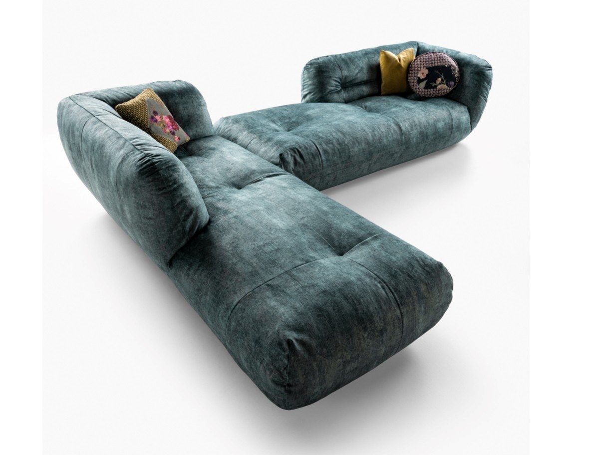 Кожаный угловой диван с полуостровом Lago HAPPENING - 1490 ARCH-00065154 - Вид №2