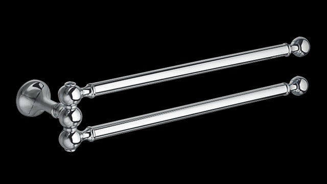 RE214 Держатель для полотенец, двойной, поворотный bagno&associati REGENCY Bagno & Associati