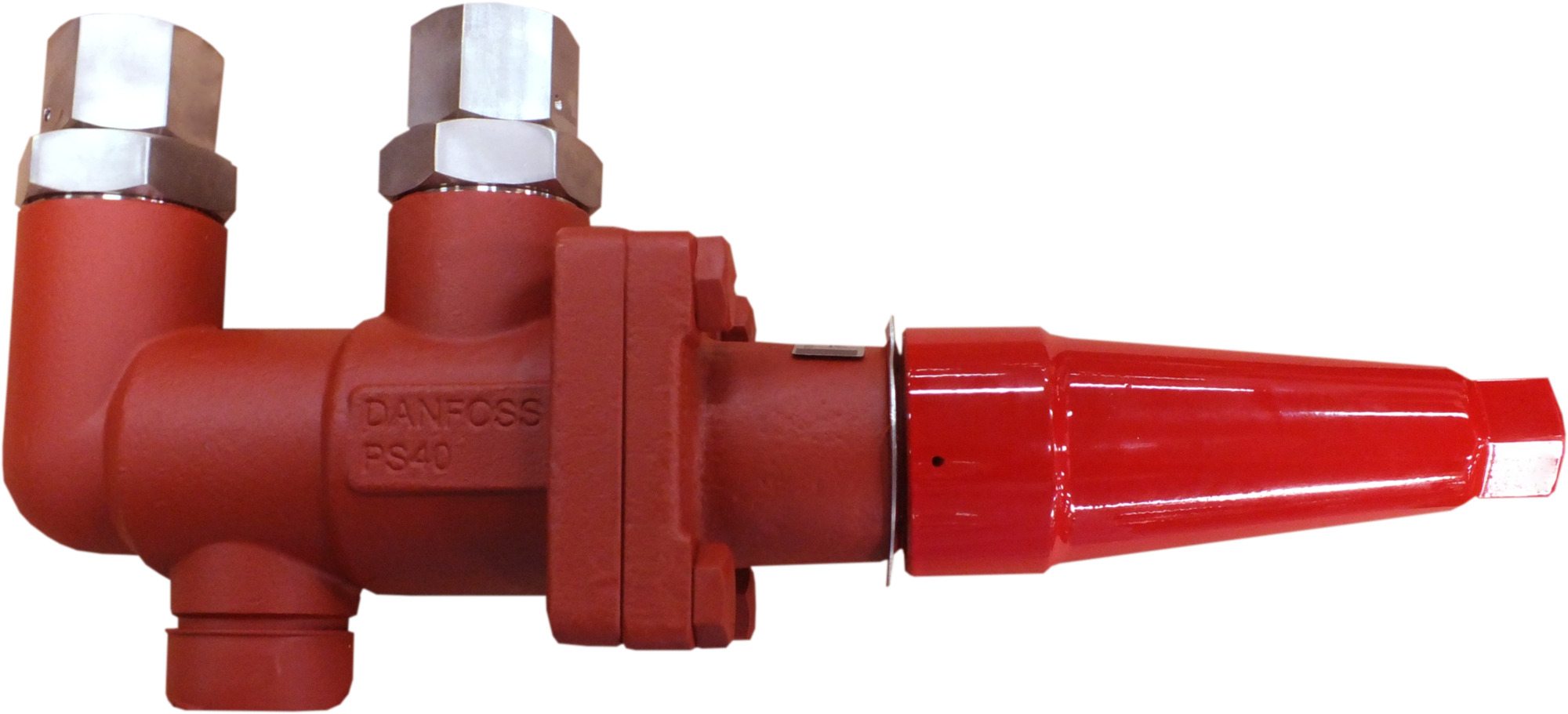 Danfoss DSV — многоходовые запорные клапаны для предохранительных клапанов DSV 2 Клапан запорный двойной 148F3008  - Вид №6