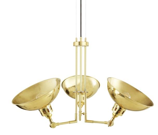 Mullan Lighting Регулируемая люстра из латуни  Mlf228  - Вид №1