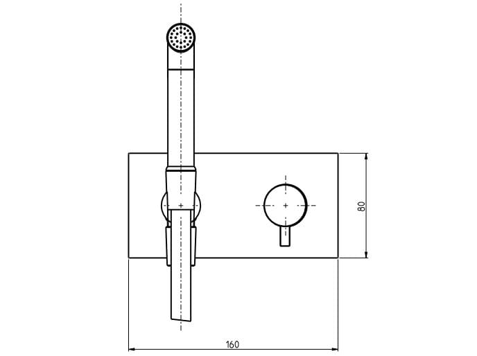 Гидроскоп с миксером Rubinetterie Frattini 55404 ARCH-00041126 - Вид №6