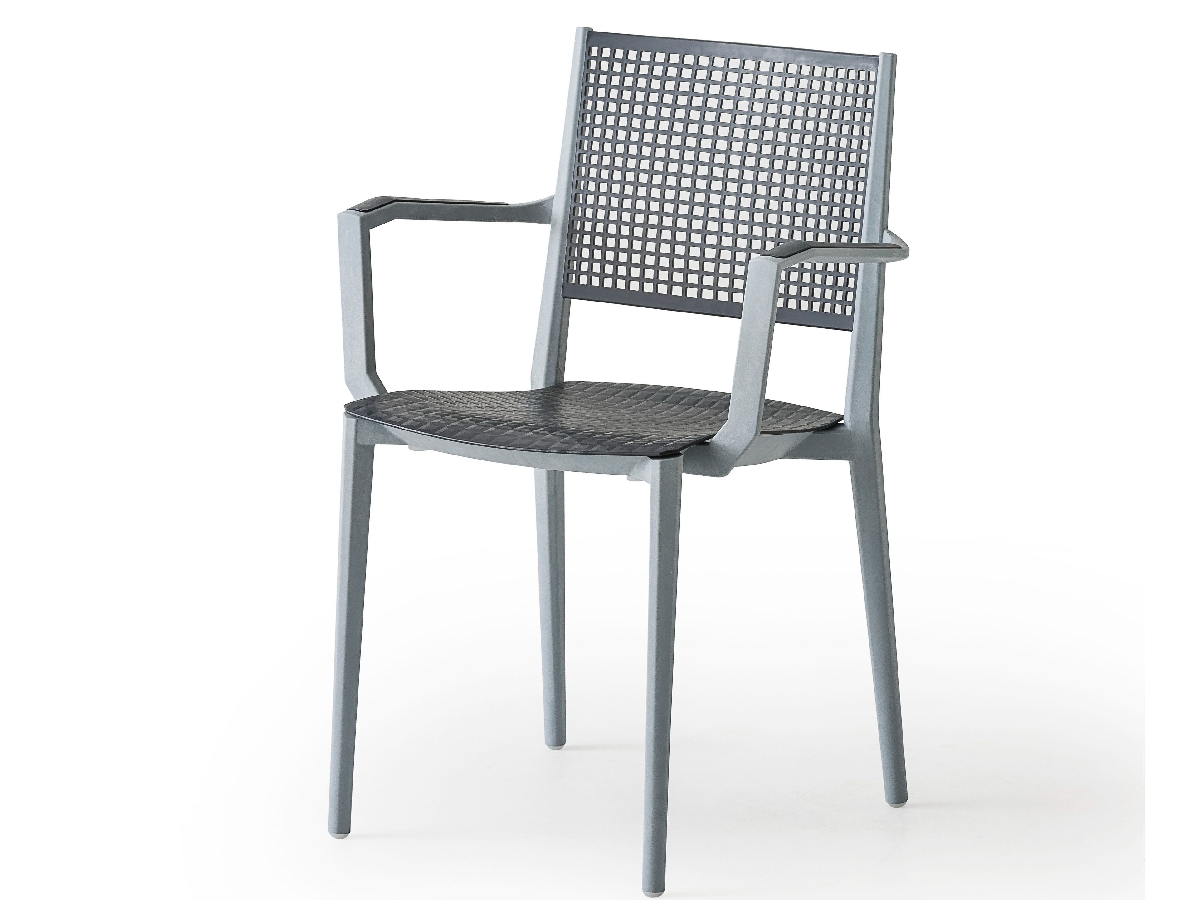 Штабелируемый стул из инженерного пластика с подлокотниками GABER Kalipa ARCH-00059296