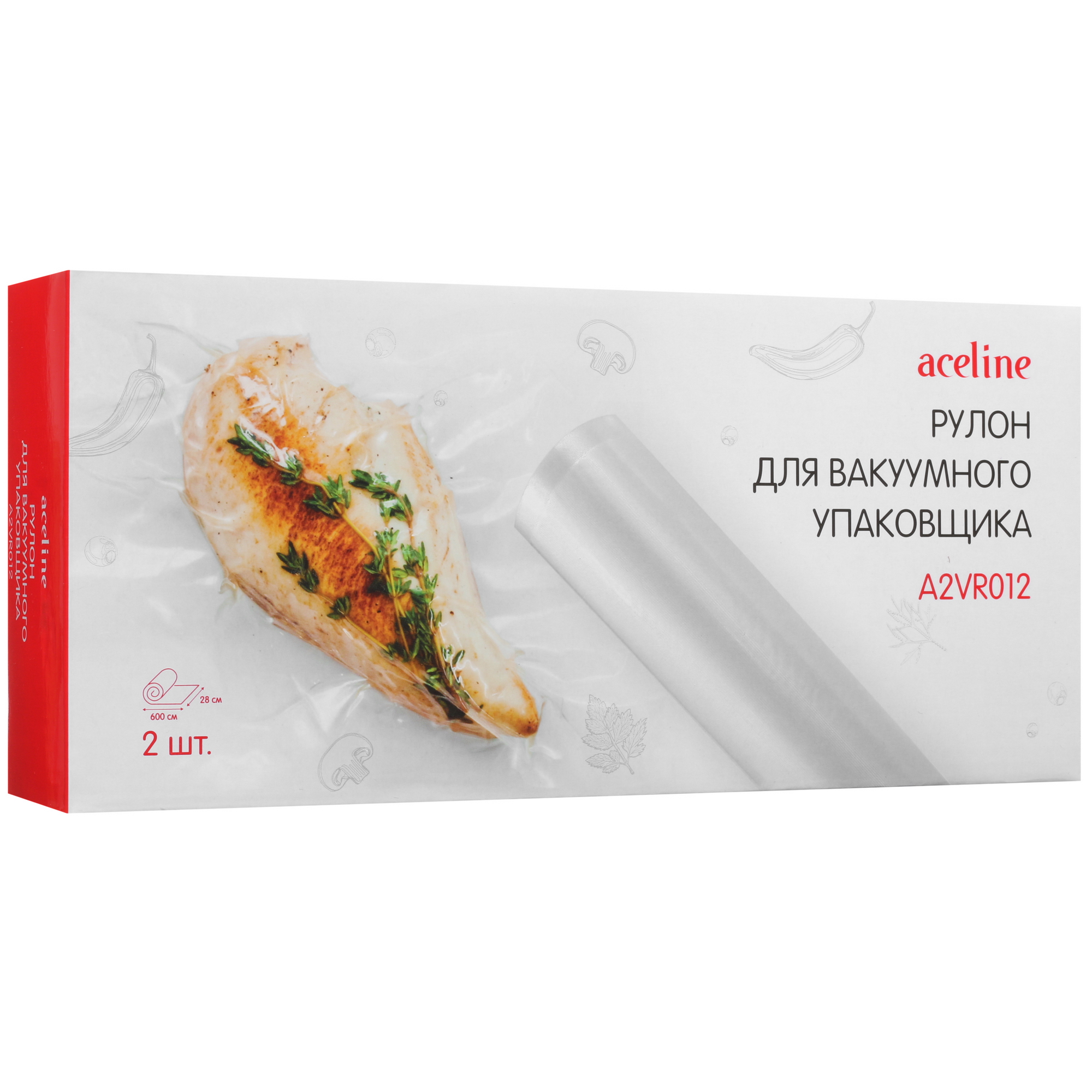 5053088 Рулон для вакуумного упаковщика Aceline A2VR012 STDN-0120656 - Вид №1
