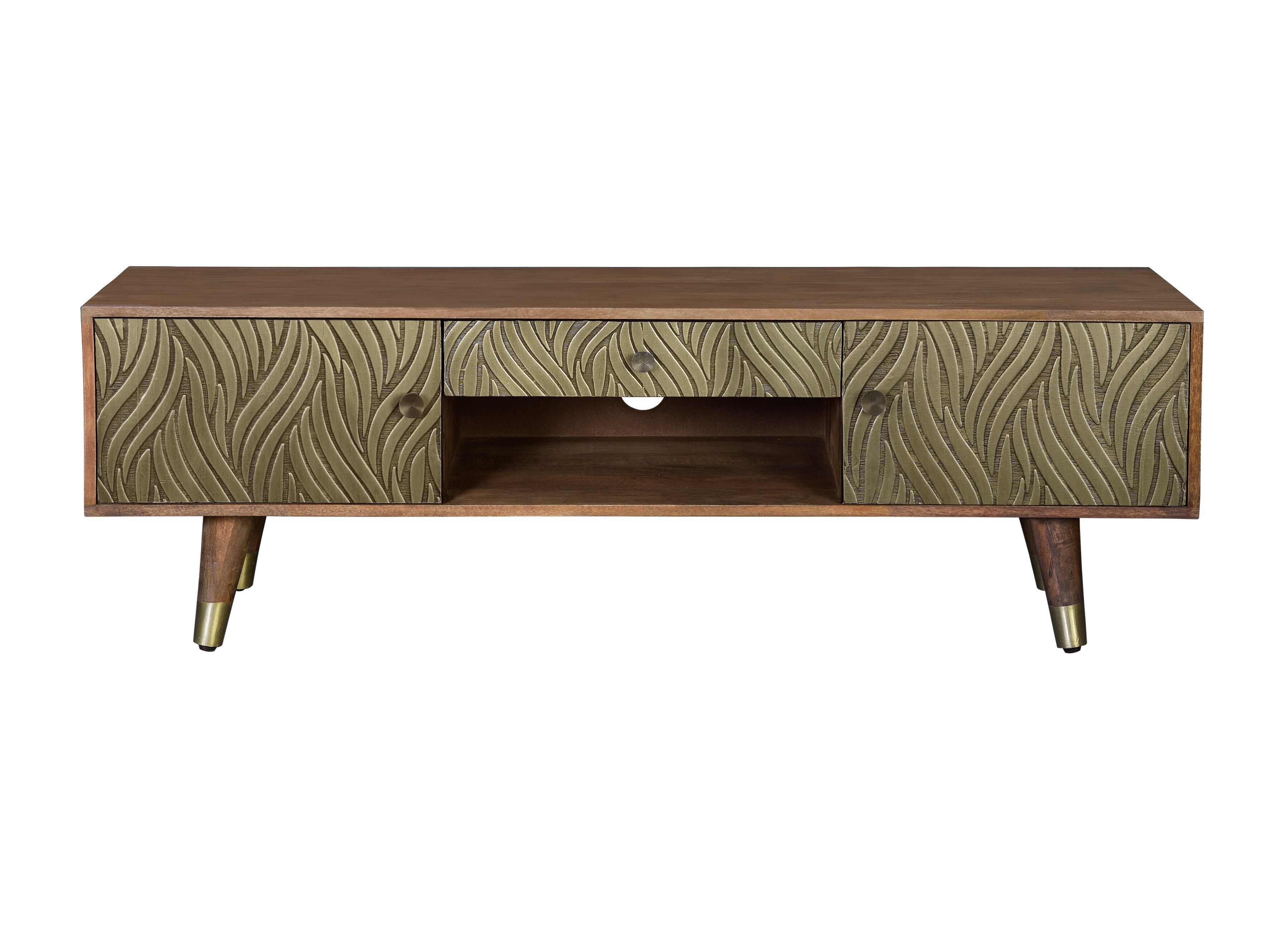 Низкий ТВ-шкаф в манго Giner y Colomer Саванна ARCH-00043810