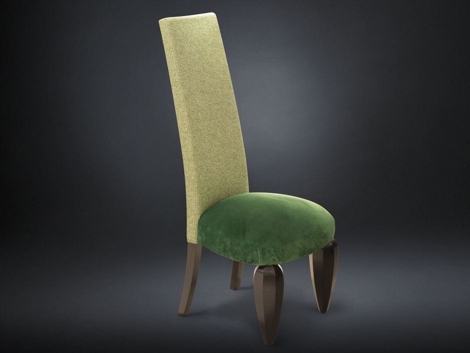 Бархатный стул с высокой спинкой Vgnewtrend ARCH-00105521 - Вид №1