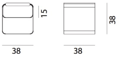 Medulum Низкая табуретка из лакированного металла Vodo Vo.sg  - Вид №2