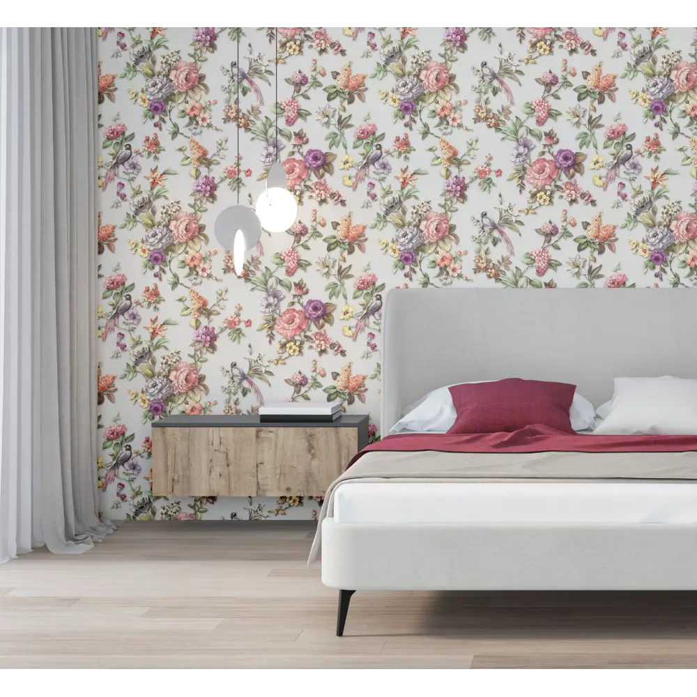 Обои флизелиновые Артекс Вивьен серые 1.06 м 10686-03 STLM-2014027 - Вид №2