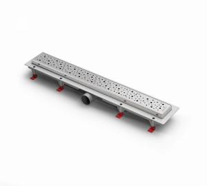 Водоотводящий желоб ALPEN Drops ALP-750DN с рамкой