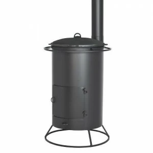 Печь под казан 25 л (с трубой) Везувий