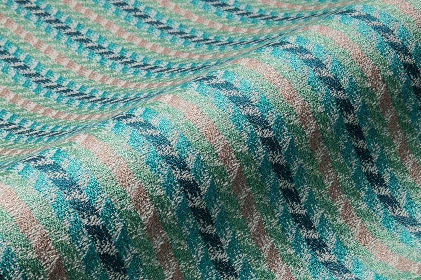 Aldeco Полосатая обивочная ткань Bloom sun-id-1345089 - Вид №5