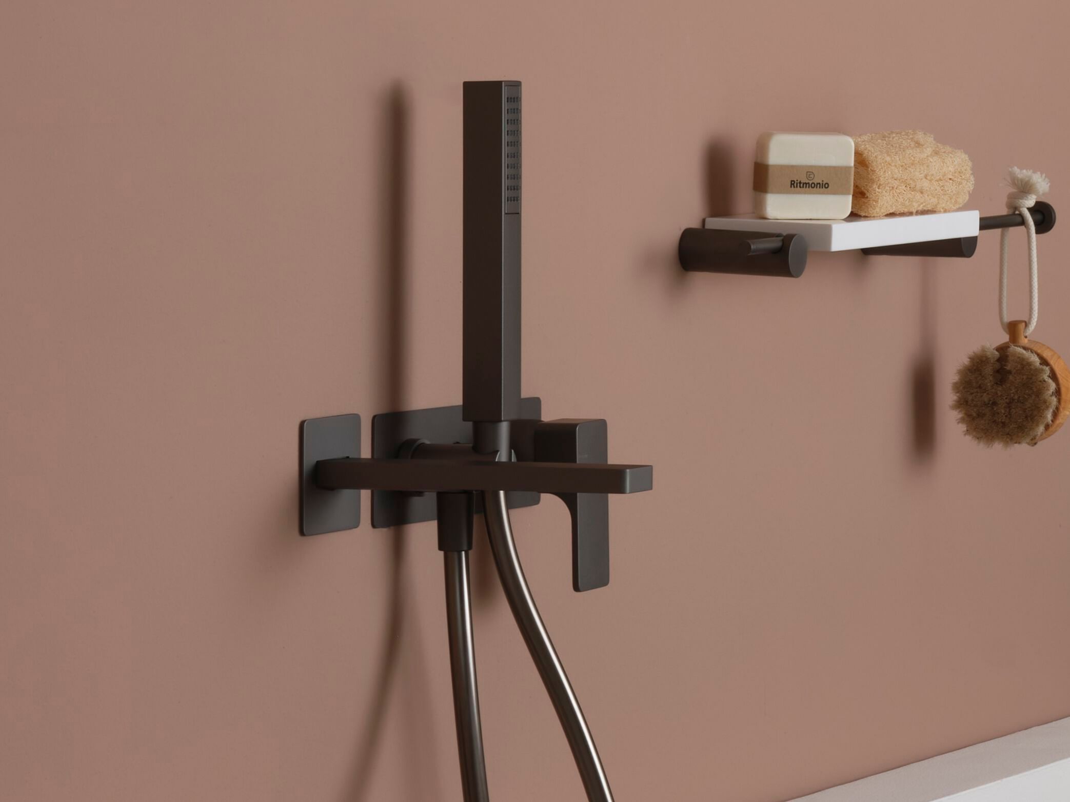 Набор настенных ванн с ручным душем Ritmonio блеск ARCH-00054746