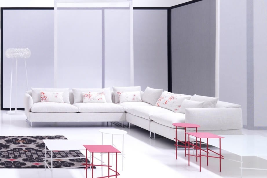 Круглый стальной журнальный столик MOROSO Shanghai Tip ARCH-00073862 - Вид №2