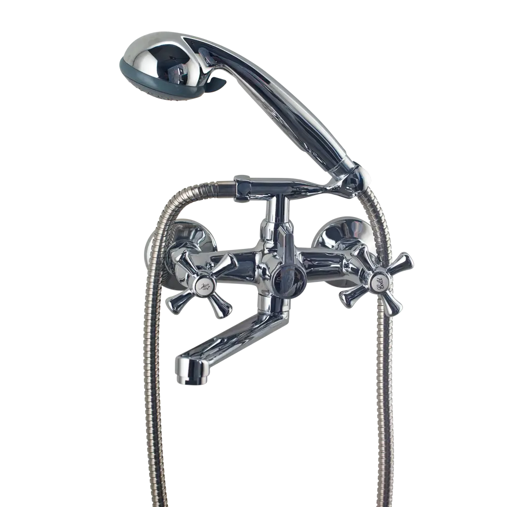 Смеситель для ванны Грано универсальный двухвентильный BRISSEN STLM-2080057 - Вид №5