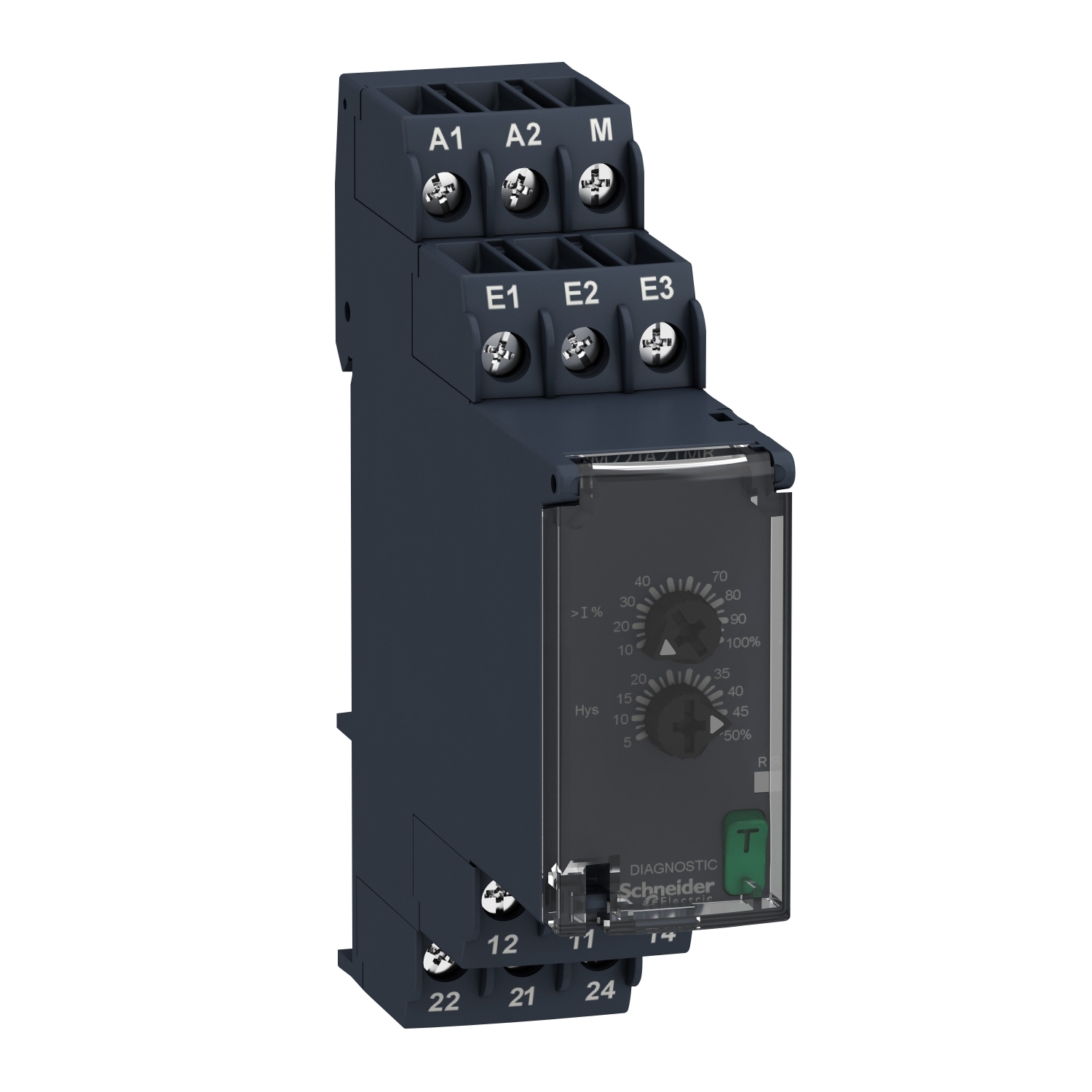 RM22JA21MR РЕЛЕ КОНТР. ПОВ. ТОКА, БЕЗ ПАМ., 24-240В Schneider Electric Компоненты управления 
