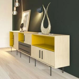 Комплект Tube, желтый в тонировке