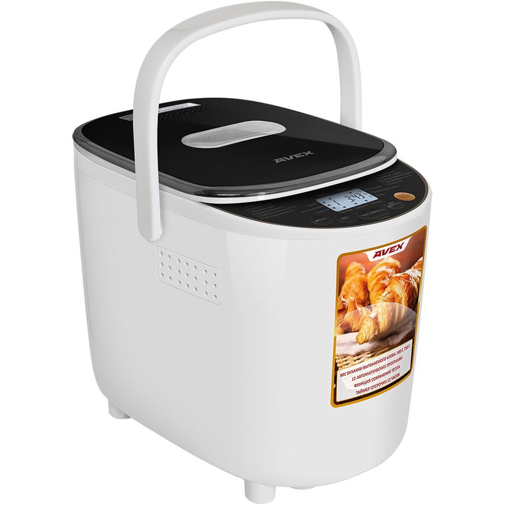 5354267 Хлебопечь AVEX BM 500 B черный STDN-0033641 - Вид №2
