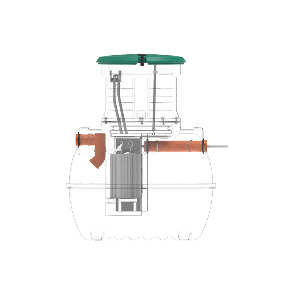 Септик трехкамерный Rostok Ground 3 Pro 1200 литров 420 л/сутки STLM-2120997 - Вид №7