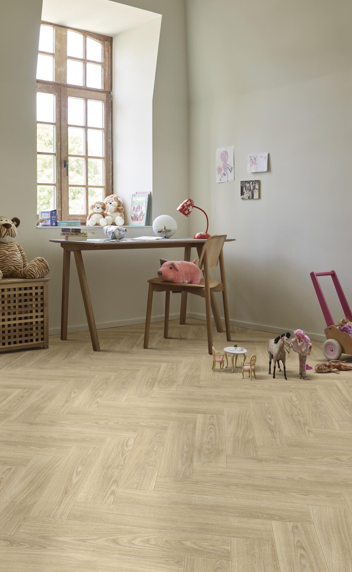 Нескользящий виниловый пол с эффектом дерева BEAUFLOR Tex-style ARCH-00139978 - Вид №2