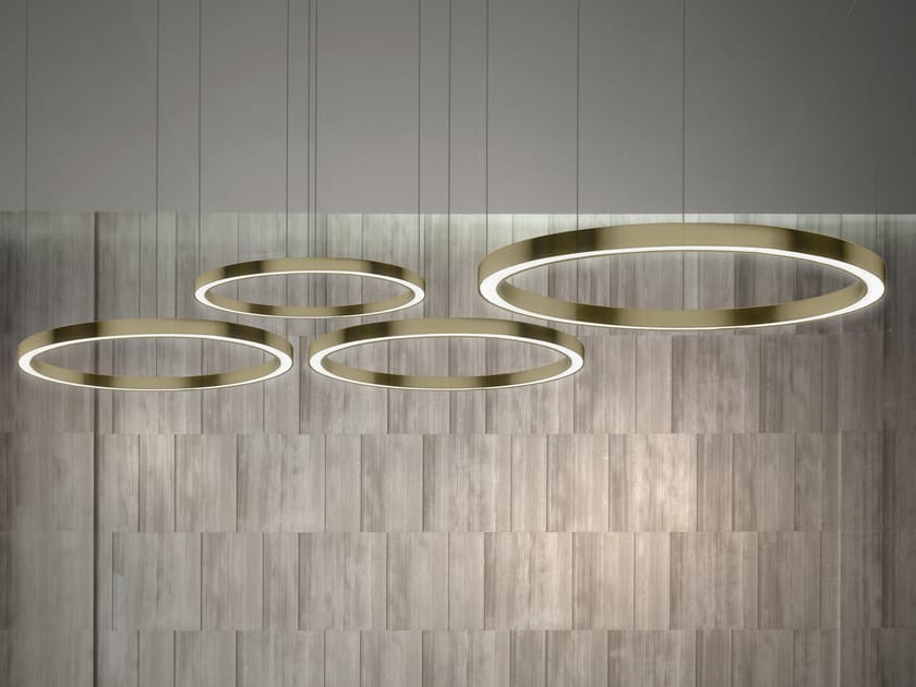 Алюминиевый светодиодный подвесной светильник Euroluce Lampadari профиль ARCH-00070897