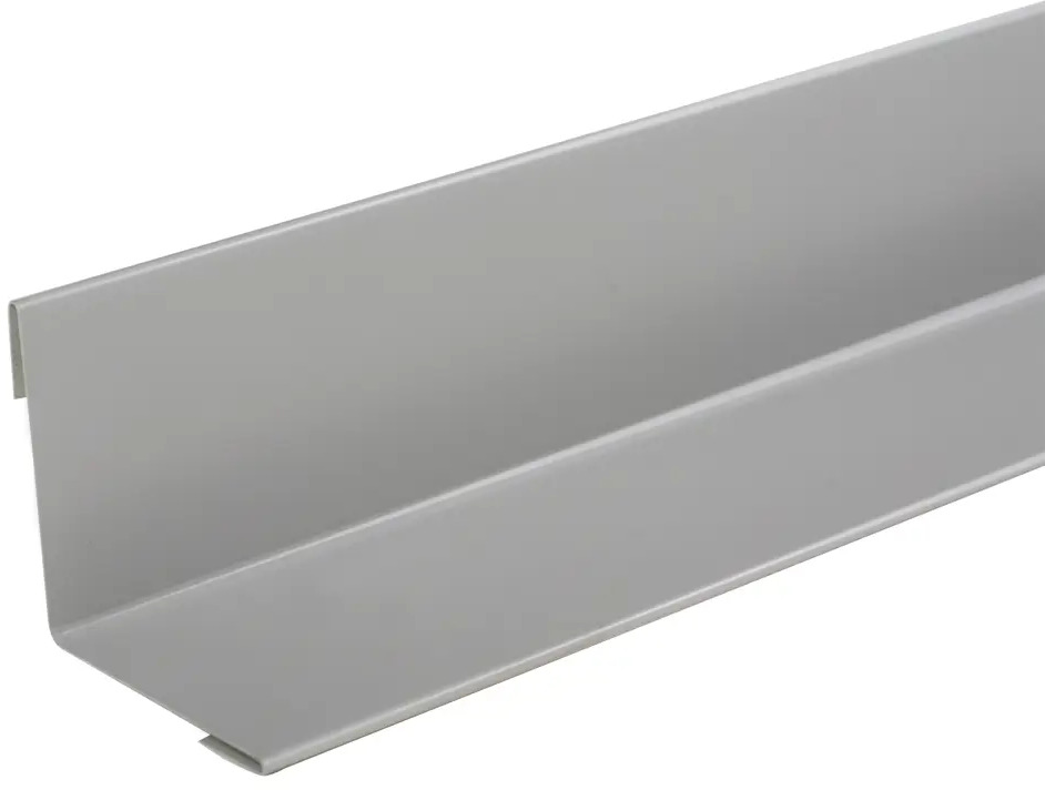 ТЕХНОНИКОЛЬ Внутренний угловой профиль Hauberk 1,25 м серый для фасадной отделки 18734846
