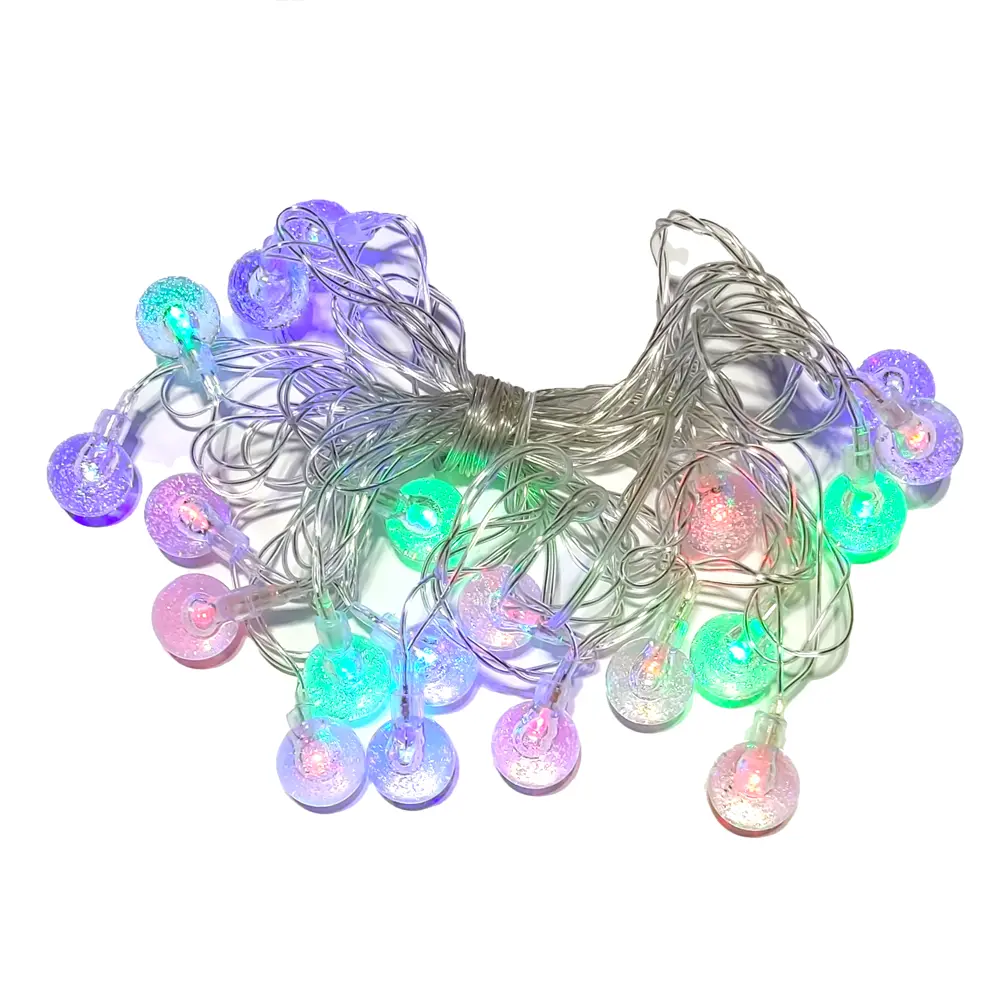 82839185 Электрогирлянда комнатная Нить 5.5м 20 ламп разноцветный 8 режимов работы STLM-0964956 Santreyd  - Вид №3