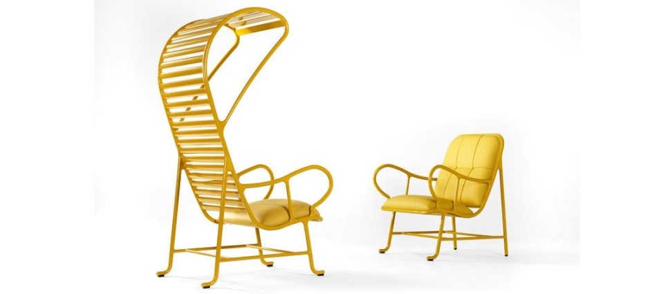 003669 Кресло с навесом BD Barcelona Design Gardenias - Вид №5