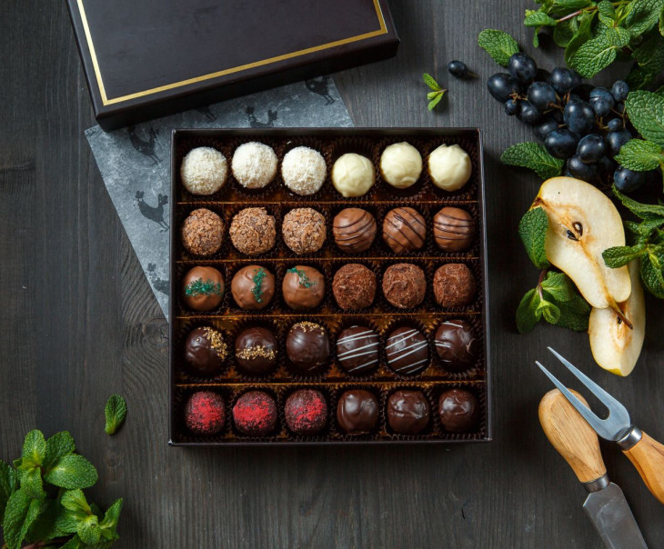 7744 Ассорти из 30 конфет Вкусляндия 