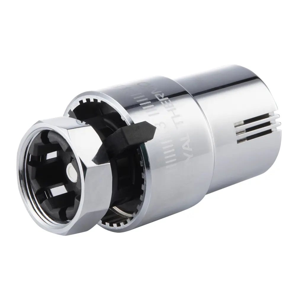 89370184 Термоголовка Royal Thermo M30x1.5 цвет хром STLM-0939401  - Вид №2