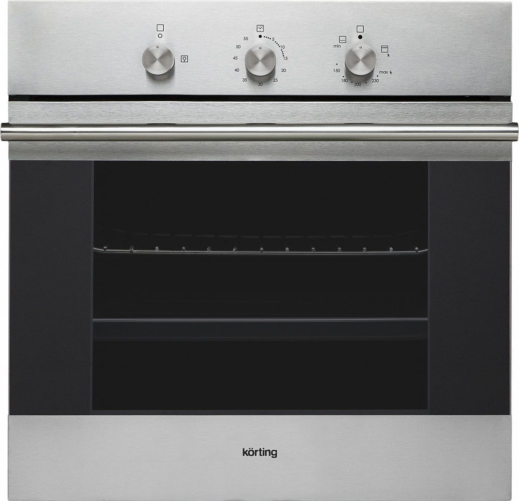 OGG 541 CFX Встраиваемые газовые духовки / газ, crystal, 59.7 х 59.6 x 56.5, газовая, газовый гриль, газ-контроль, электроподжиг, телескопические направляющие, нержавеющая сталь Korting Korting Crystal Santreyd 