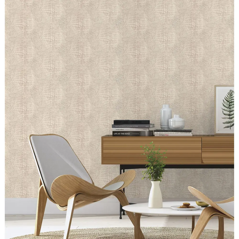 Обои флизелиновые Rasch African Queen белые 0.53 м 422566 STLM-2191022 - Вид №6