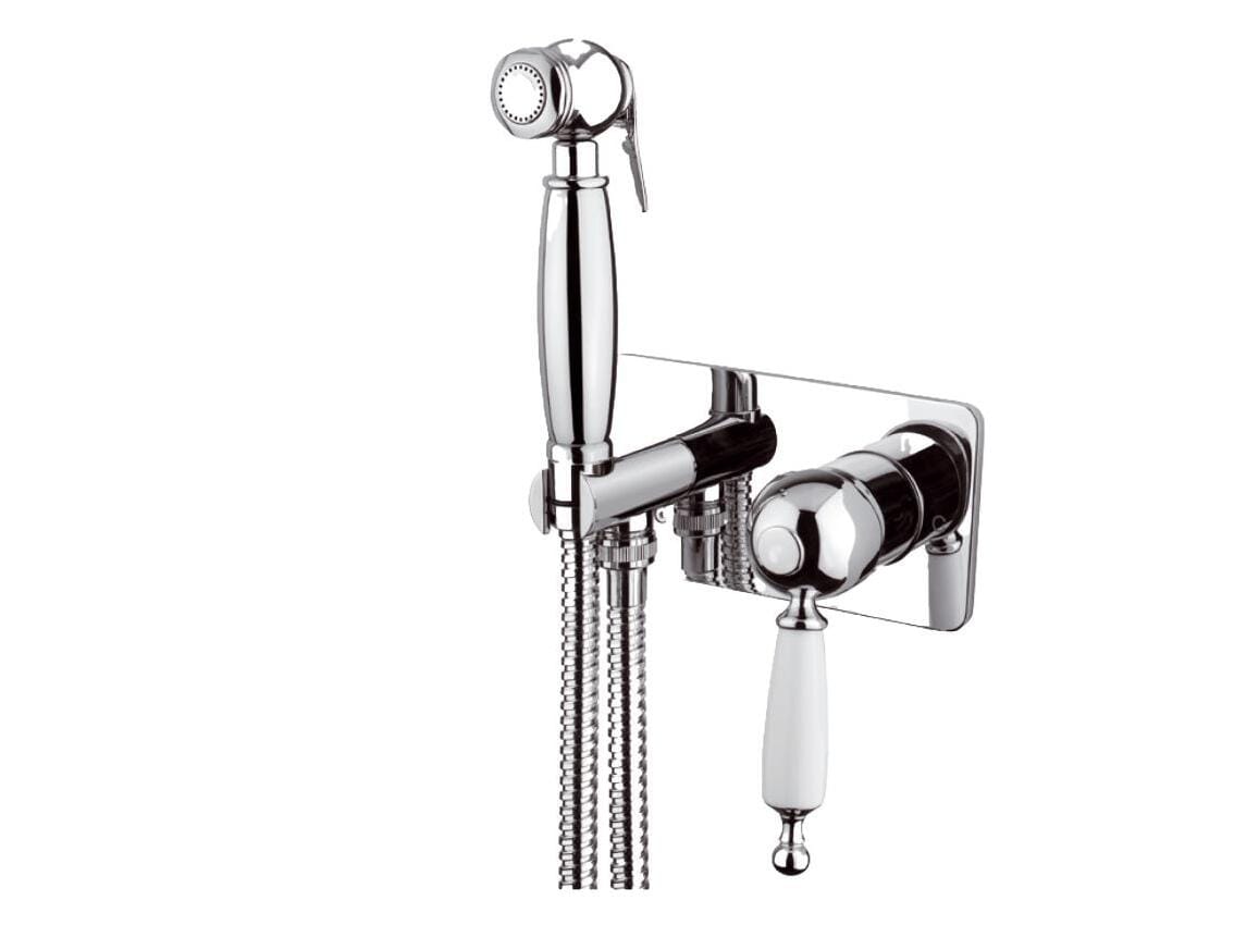 Настенный смеситель для биде с одной ручкой и ручным душем Gaia Mobili Complements ARCH-00138609 - Вид №1