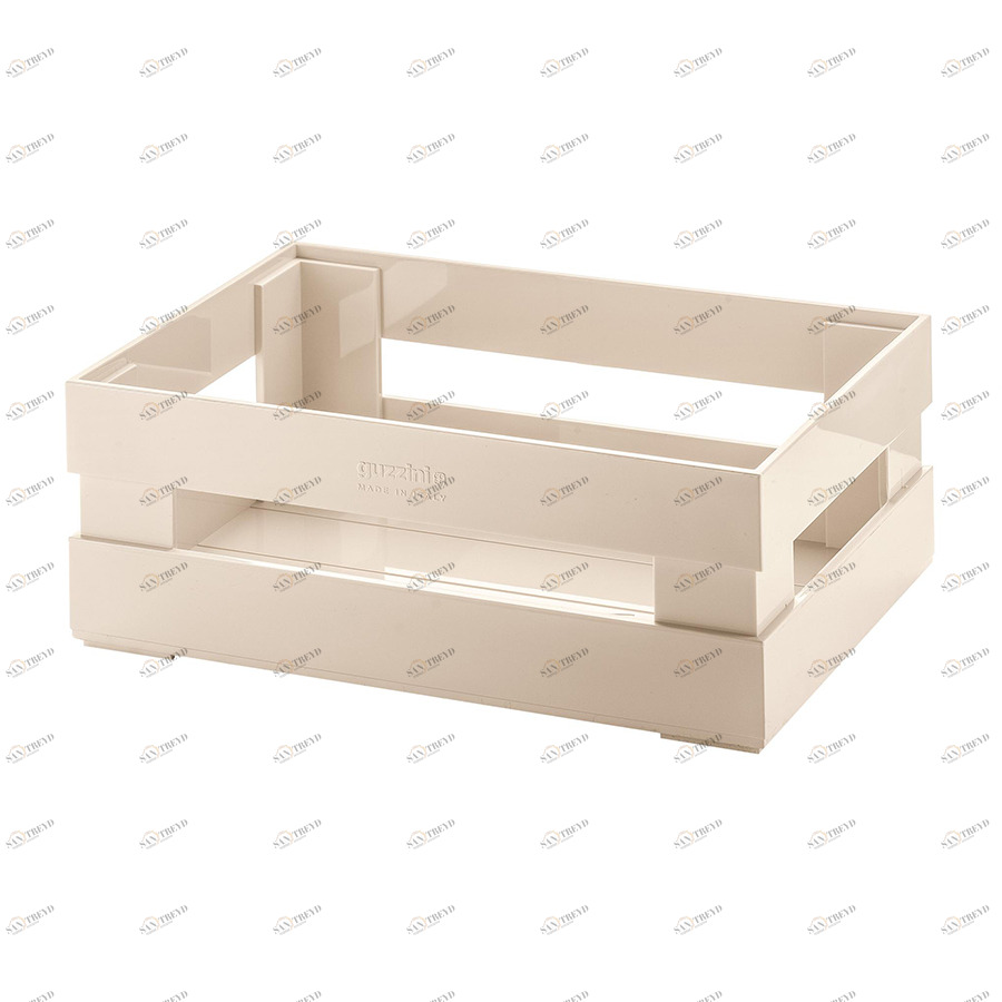 Ящик для хранения пластиковый 22 см бежевый Tidy&Store GUZZINI  00-3871102 Бежевый 