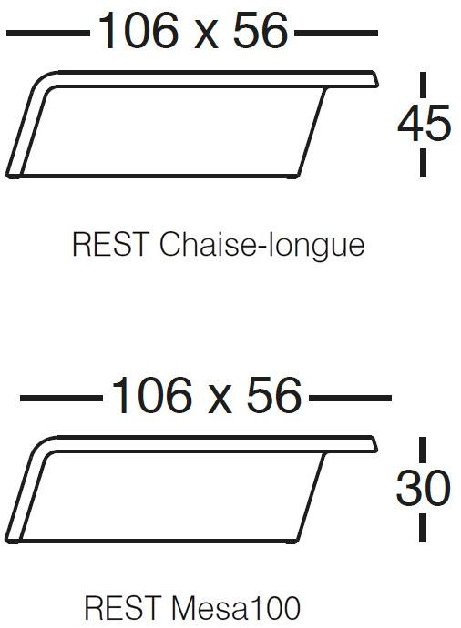 VONDOM Маленький стол Rest sun-id-1426663 - Вид №13