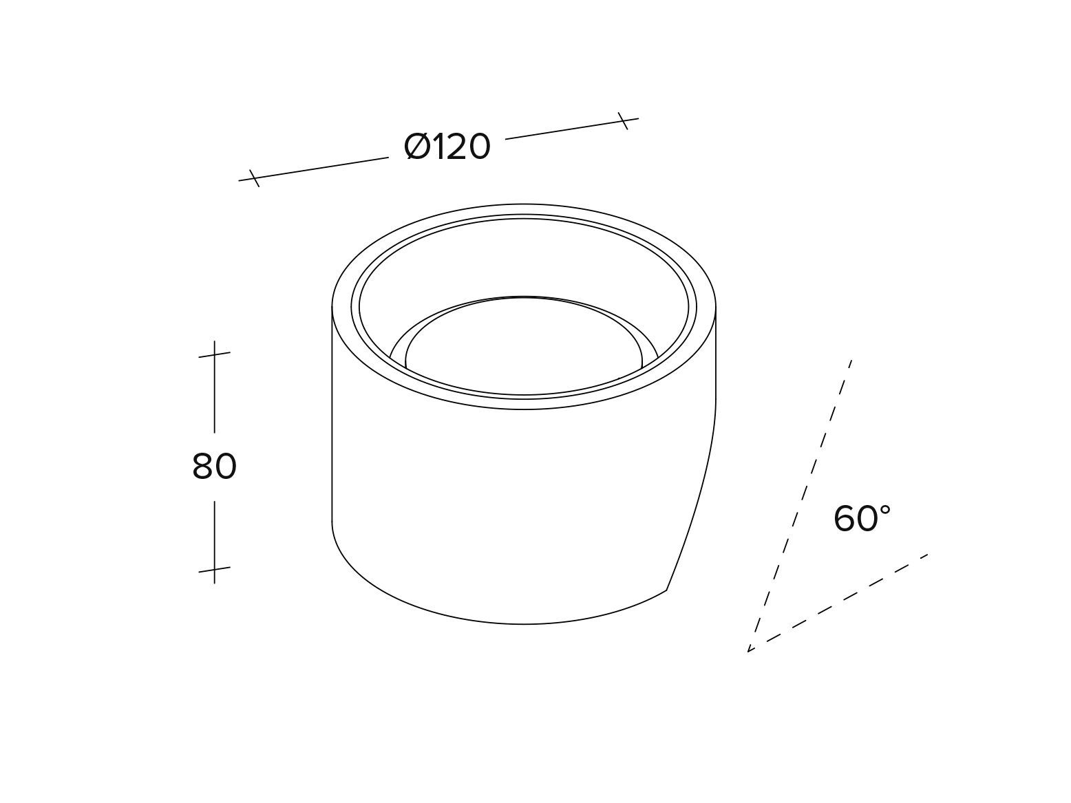 Гипсовая настенная лампа Tecnico NASSO TONDA ARCH-00102479 - Вид №12