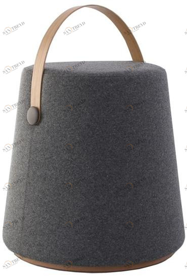 Heavens Пуф из круглой ткани с обивкой Eden sun-id-1499729