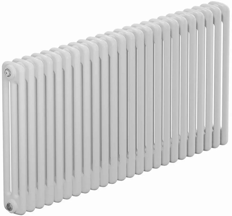91098322 Радиатор Rifar Tubog Tub 3057 DV1 24 секций нижнее подключение сталь белый STLM-0936645