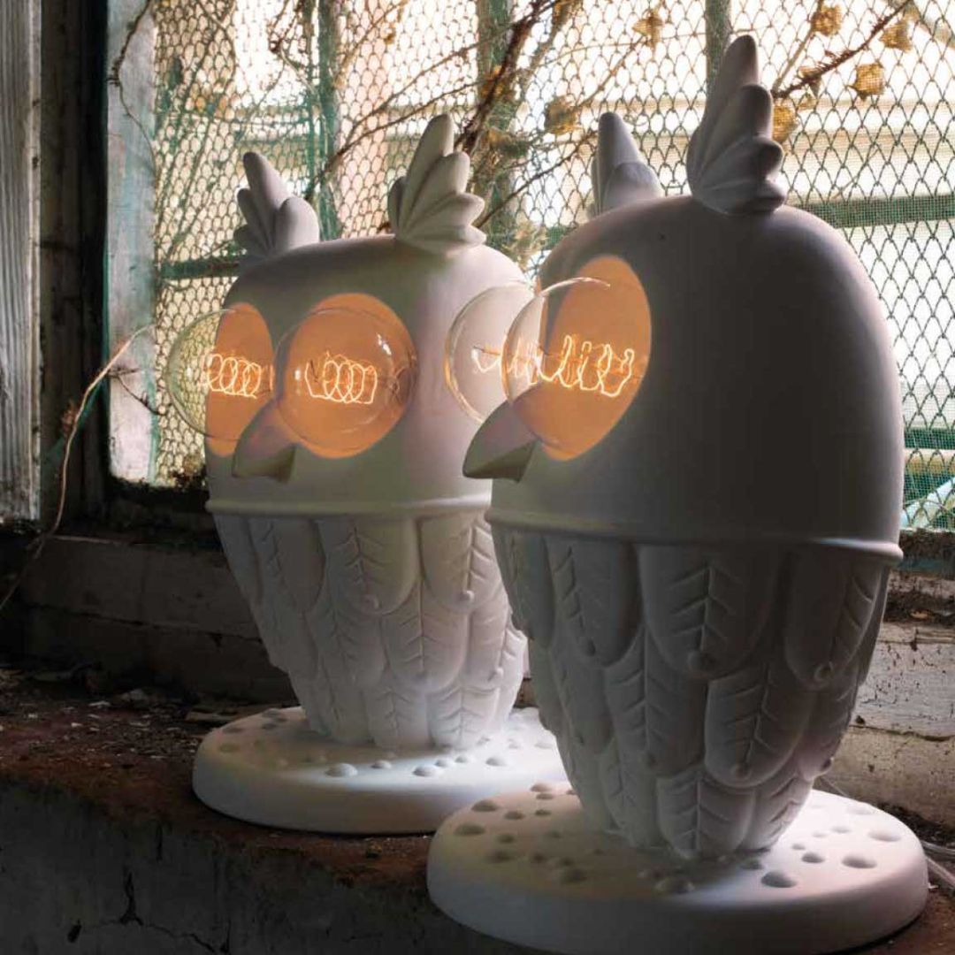 Karman TI-VEDO CT105 1B INT Ti-Vedo лампа настольная сова 110480 - Вид №2