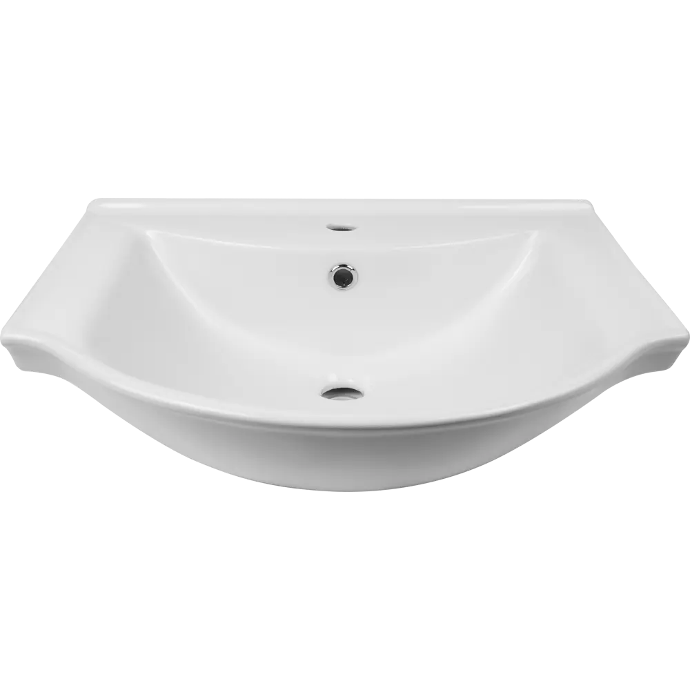 Раковина для тумбы «Мерлин 60», овал, фаянс Santreyd Без серии STLM-2038682