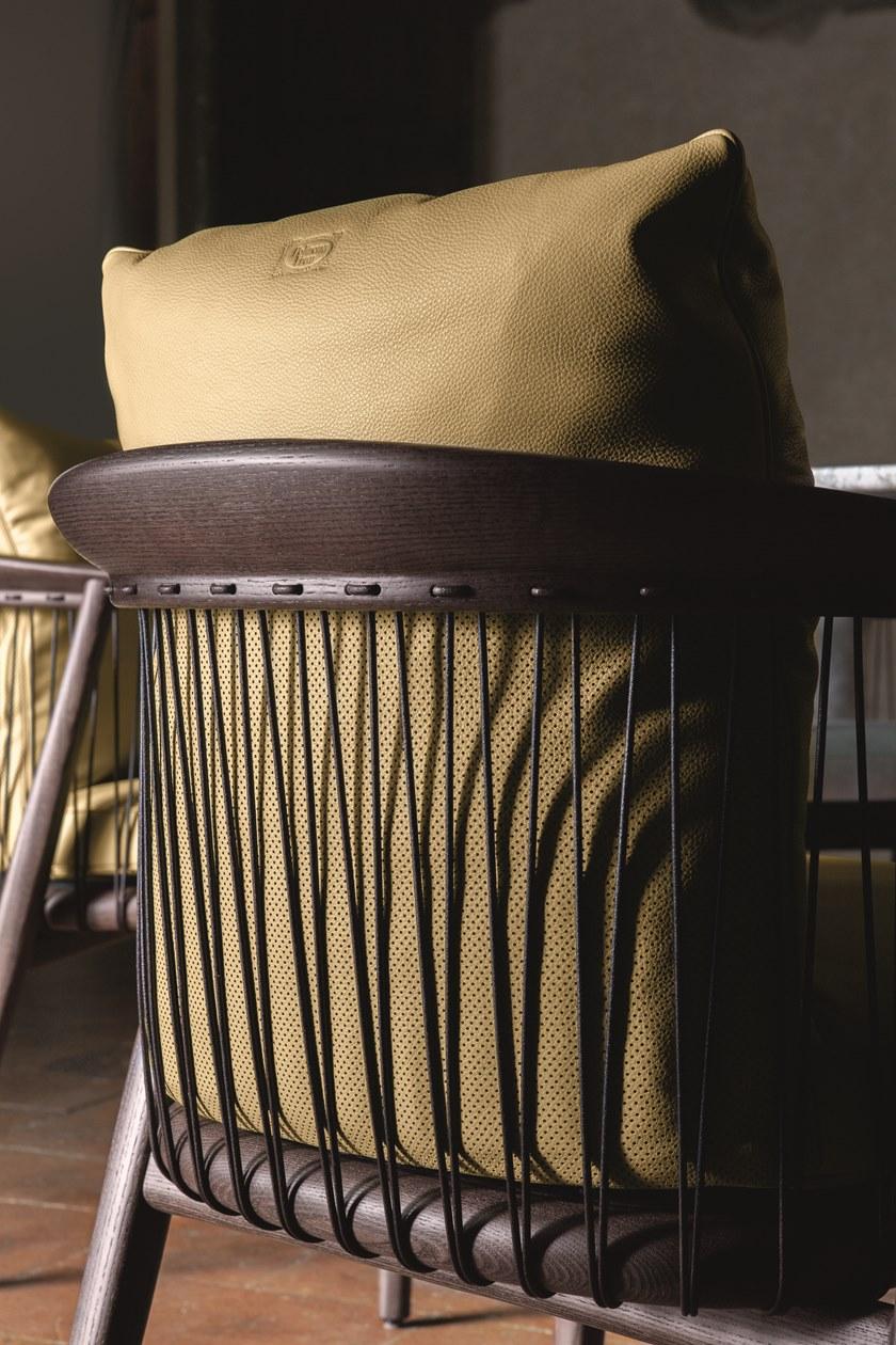 Poltrona Frau Кожаное кресло с подлокотниками La collezione - divani e poltrone sun-id-1424093 - Вид №10