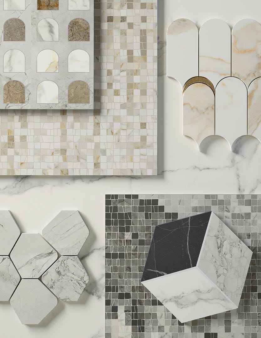 Пол / керамогранит с мраморным эффектом Marca Corona скульптурная ARCH-00073450 - Вид №4