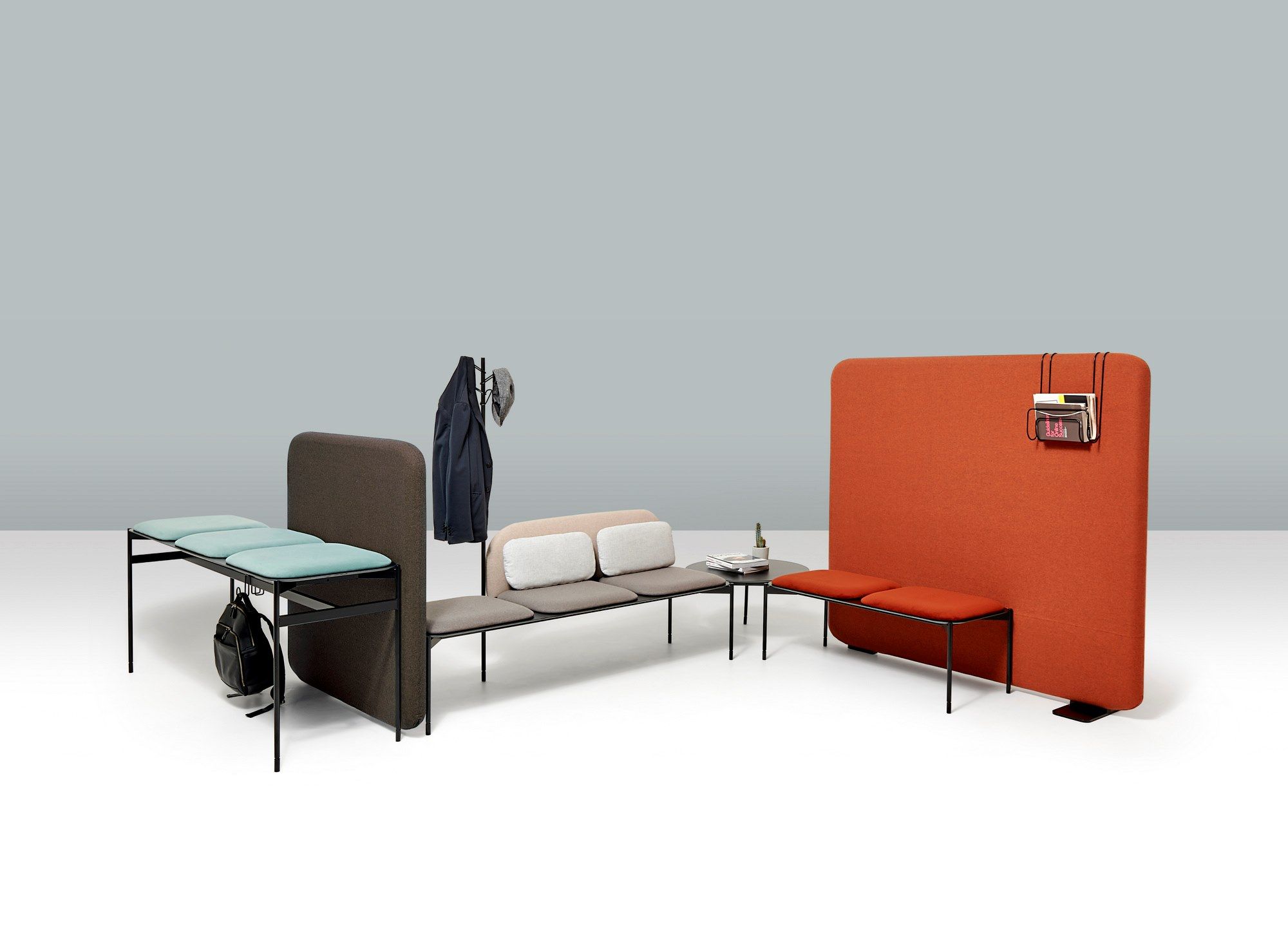 Отдельно стоящая офисная перегородка из ткани Diemme ARCH-00125320 - Вид №2