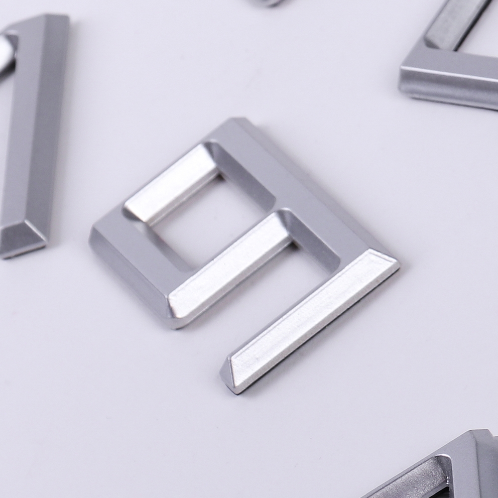 Дверной номер  «9», 37х5х60 мм, серебро LJPS0069 Public Steel Россия  - Вид №3