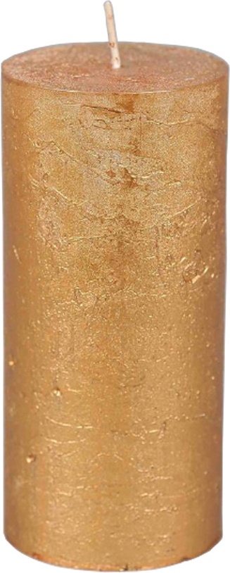 10643025 Luz your senses Свеча цилиндрическая Luz Your Senses 15см (золотистый) Парафин 