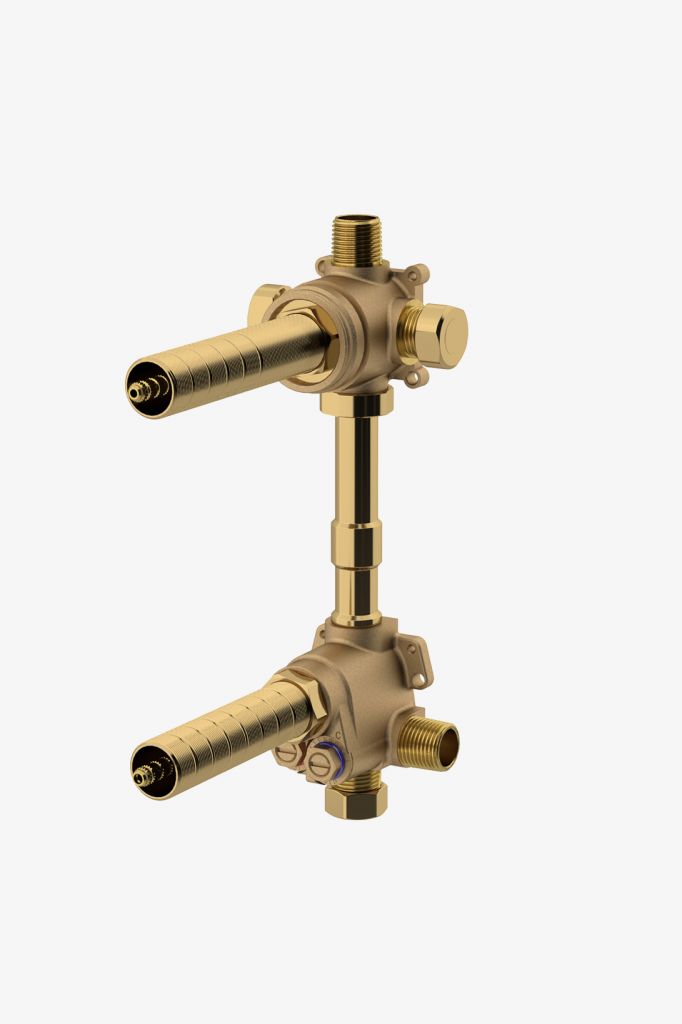 GUTH71 Универсальный термостатический клапан 1/2 "со встроенным клапаном регулировки объема Waterworks Universal