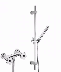 Rubinetteria Giulini Внешняя душевая кабина со штангой и душем Giò crystal - giò F3607ws/s